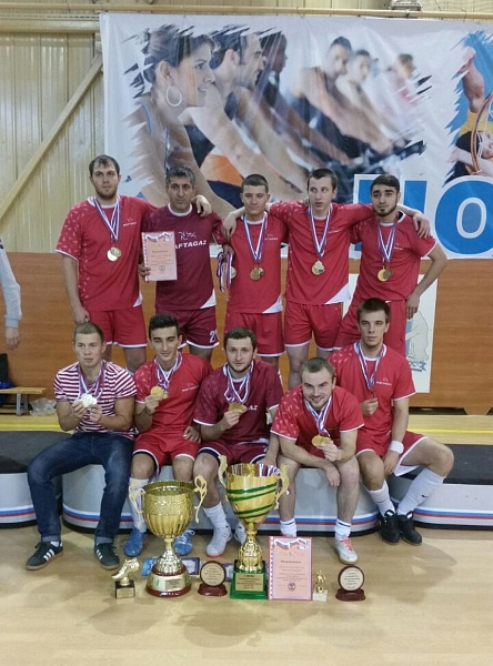 Минифутбольная команда «Нафтагаз-Бурение» стала двойным чемпионом сезона 2019-2020