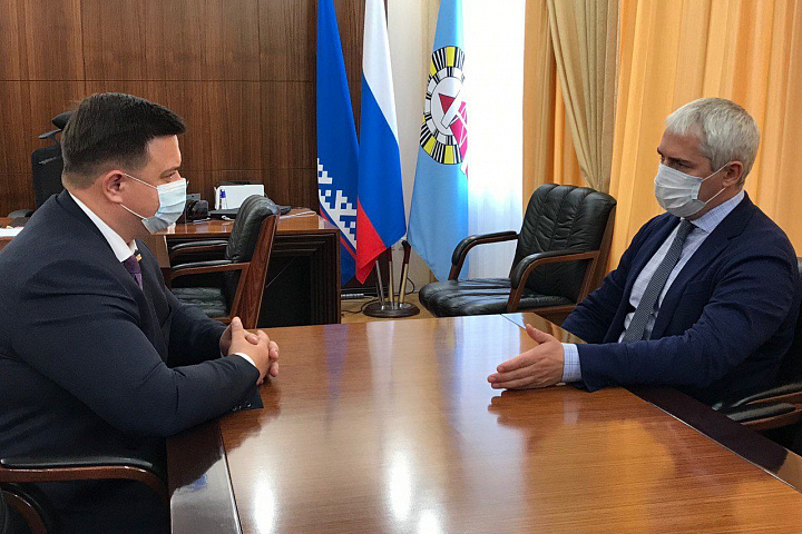 Mayor of the city Alexei Romanov met with Artem Vlasov