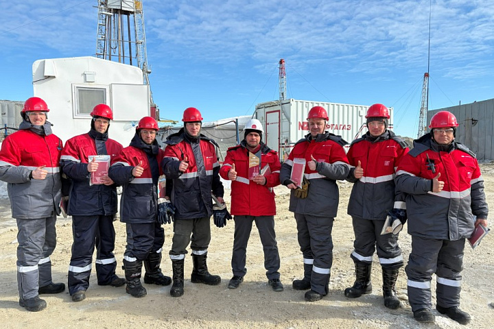 Бригада № 12 – лучшая буровая бригада «НафтаГаза» по итогам 2025 года