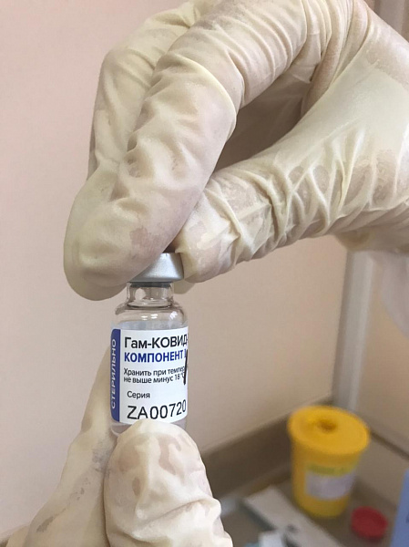 В «НафтаГазе» проходит вакцинация от CОVID-19